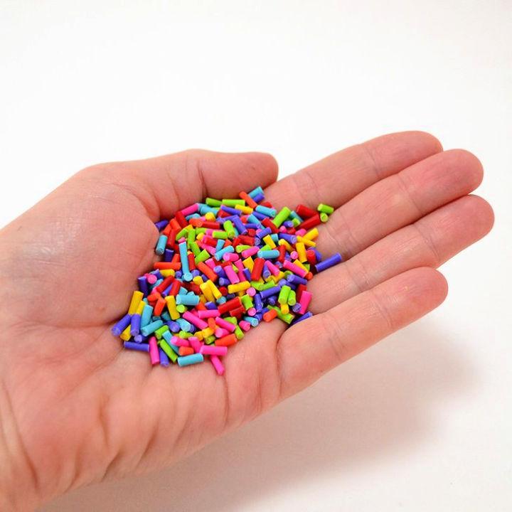 Cool Fake Sprinkles Out of Polymer Clay