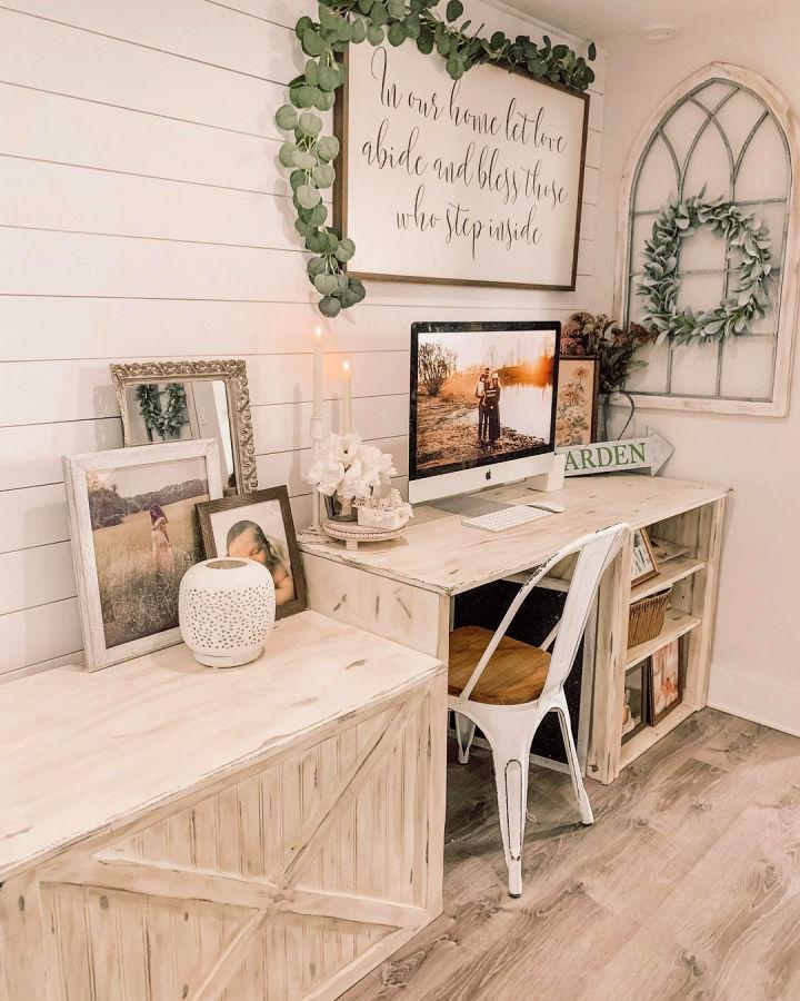 Cottage Style Computer Desk For Home