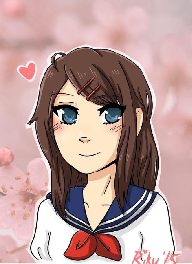 Cute Anime Girl Drawing