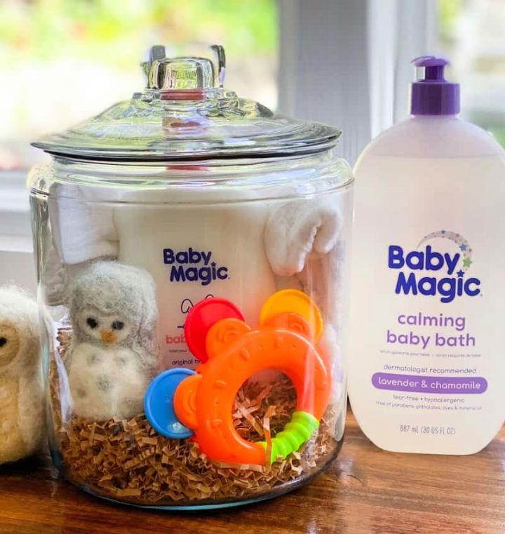 DIY Baby Shower Gift In A Jar
