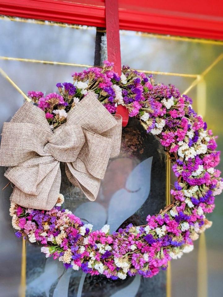 DIY Dried Floral Wreath
