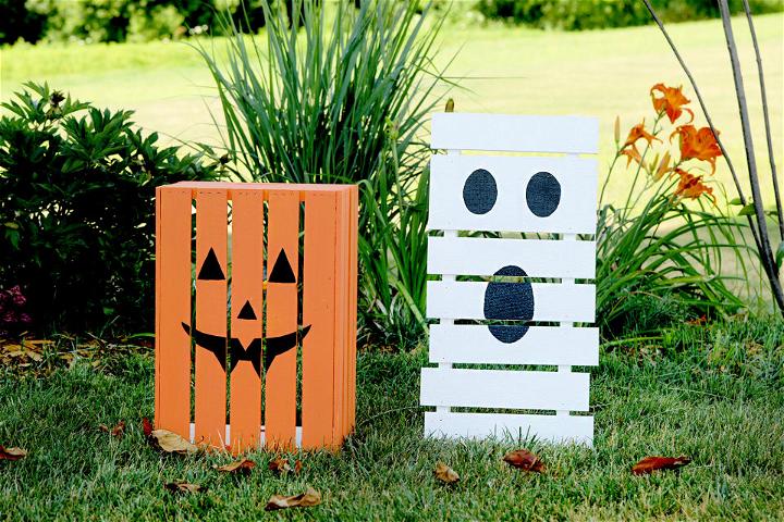 DIY Halloween Pallet Sign