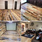 15 Cheap DIY Wood Pallet Flooring Plans and Ideas