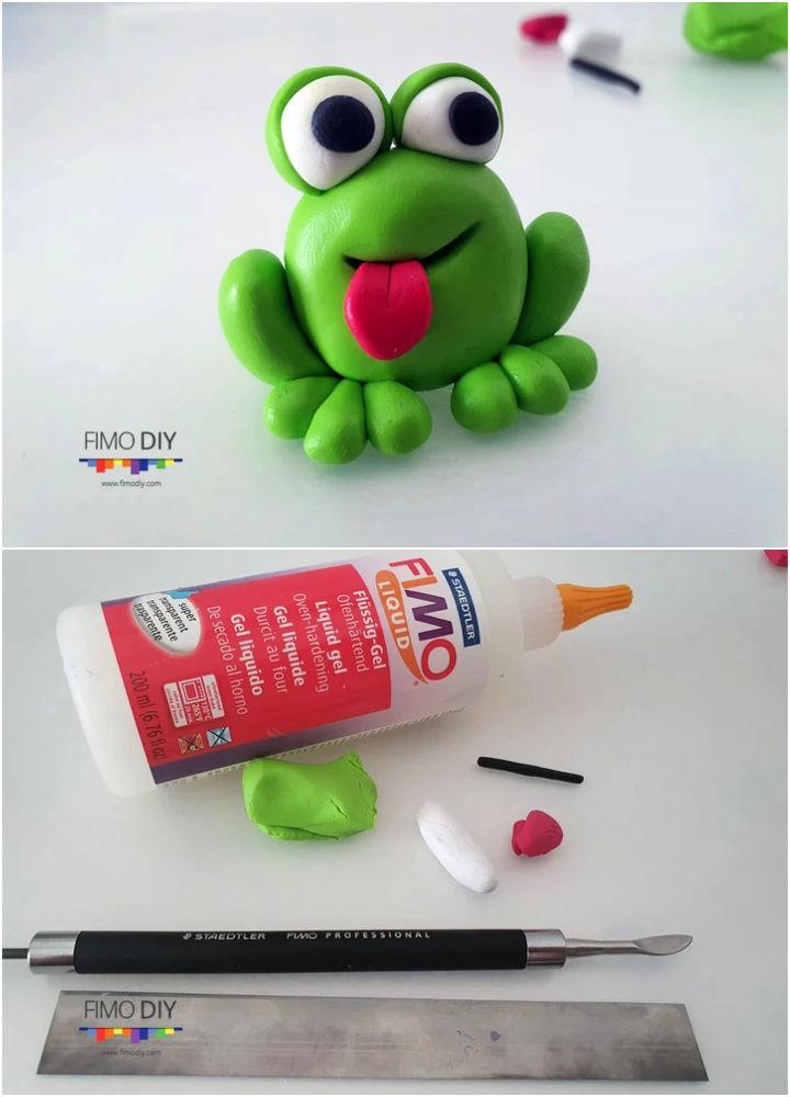 DIY Polymer Clay Frog