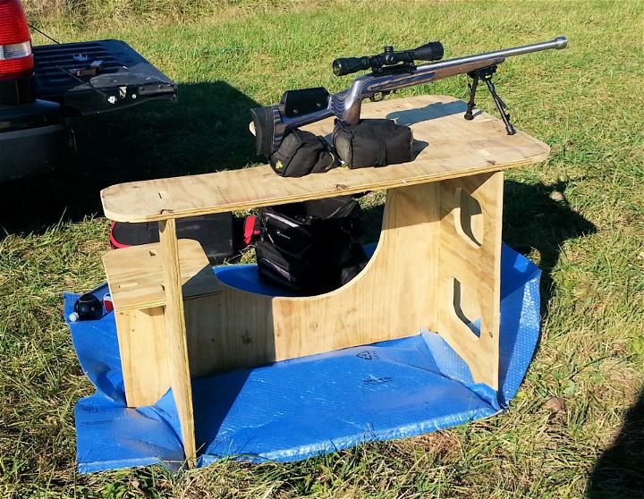 DIY Rifle Shooting Bench