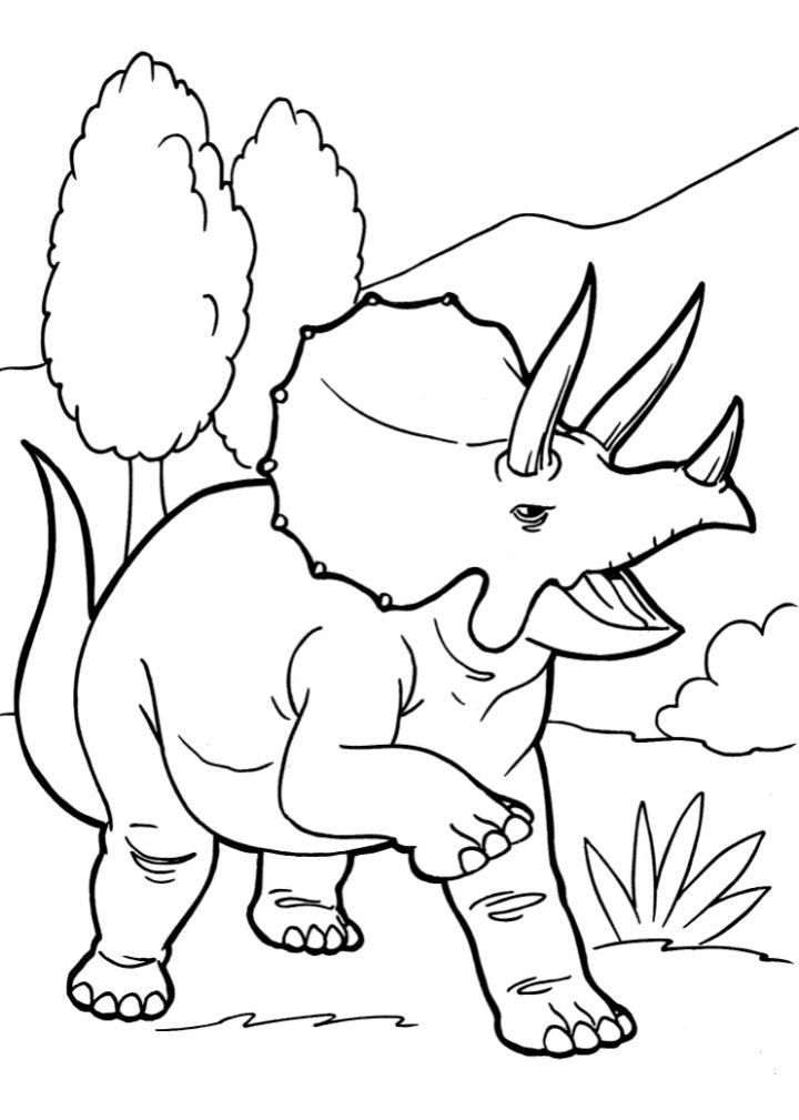 Dinosaur Coloring Pages To Print And Color