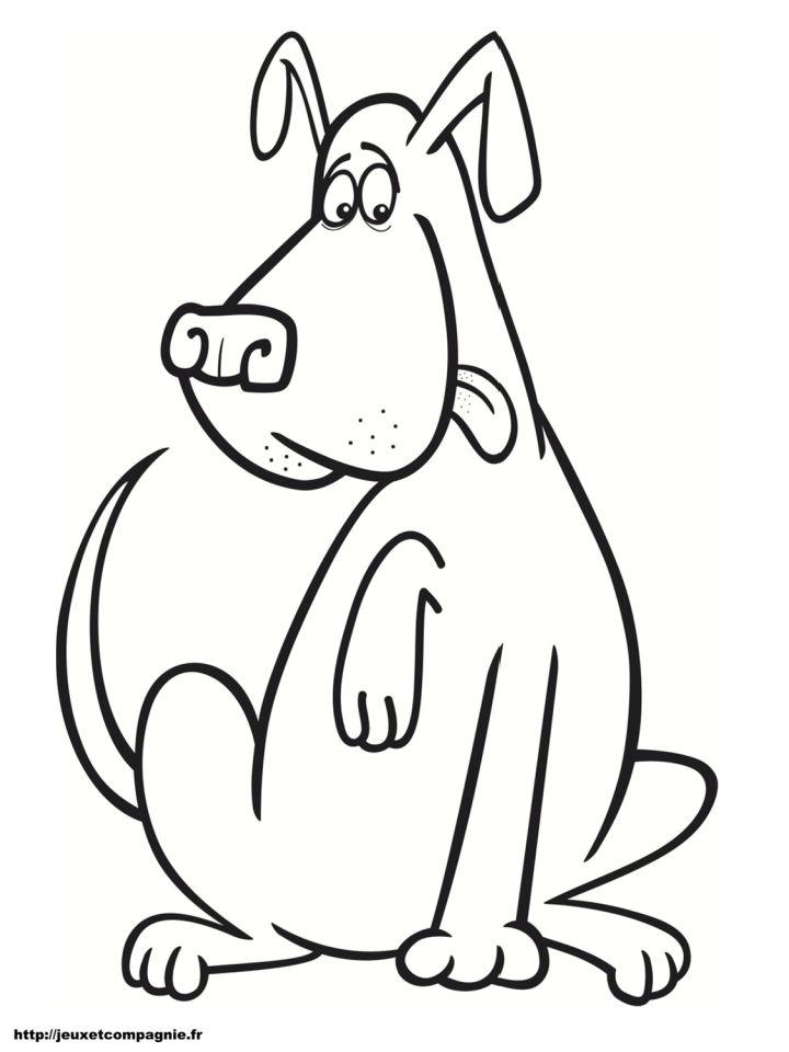 Dogs Coloring Pages Tracer Pages and Posters