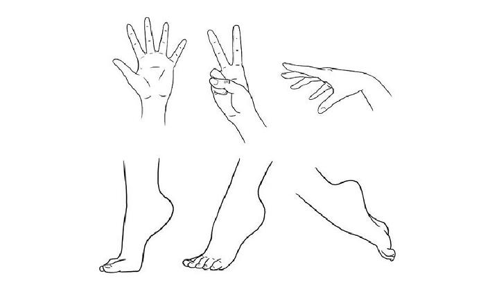 Draw Anime Hands and Feet