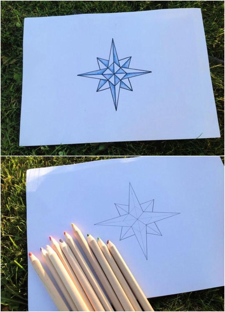 Draw a Beautiful Compass Rose
