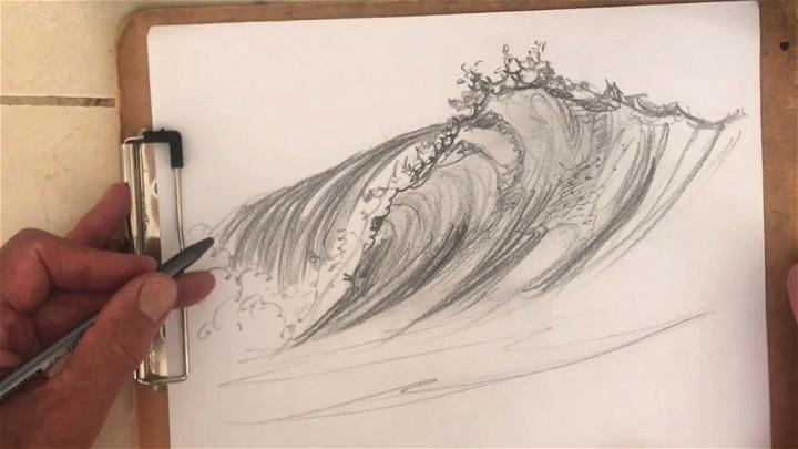 Draw a Breaking Wave