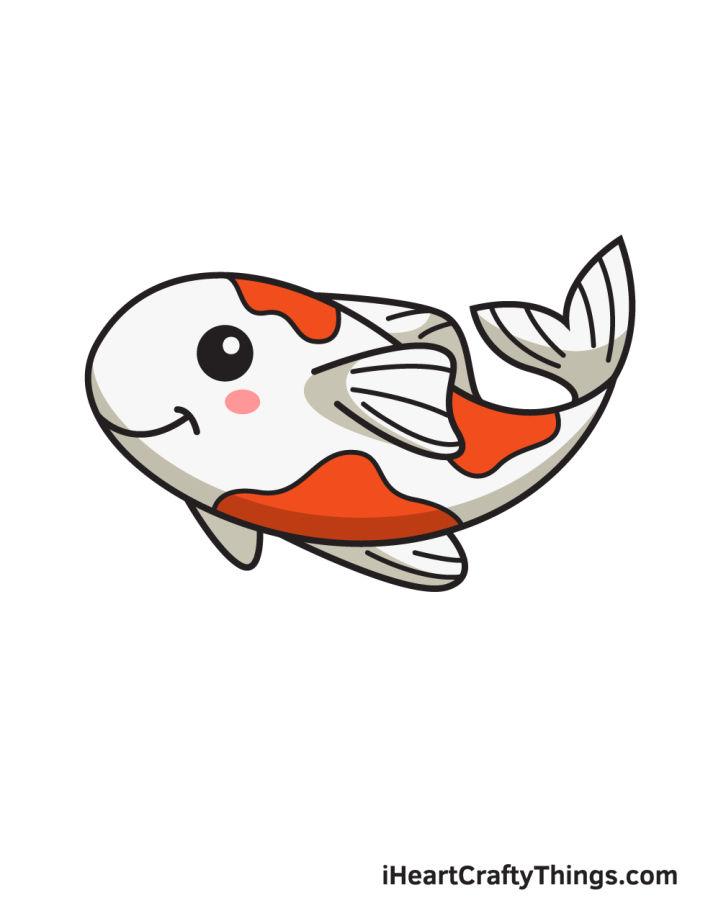 Draw a Koi Fish Step by Step Guide