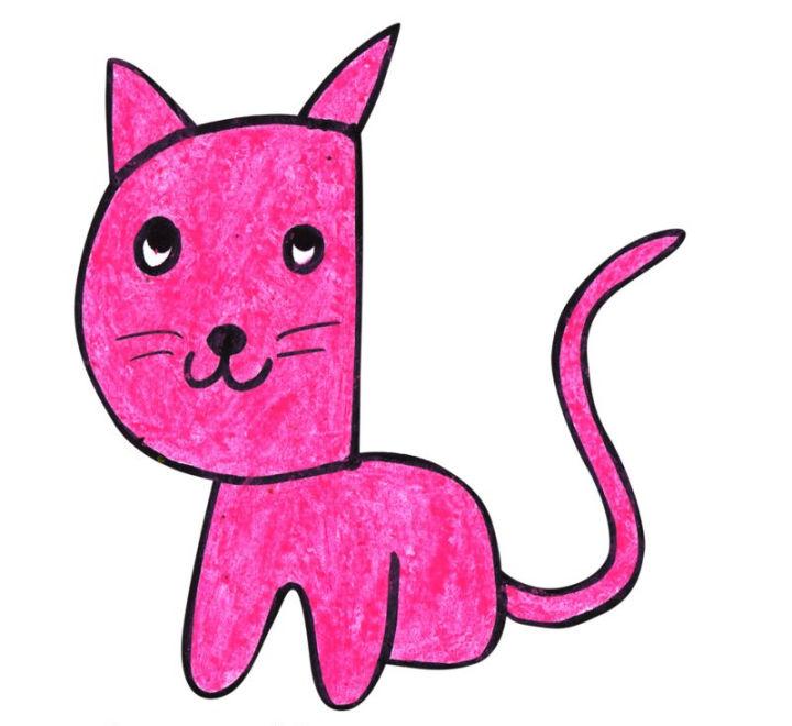 Drawing Cat from Letter C
