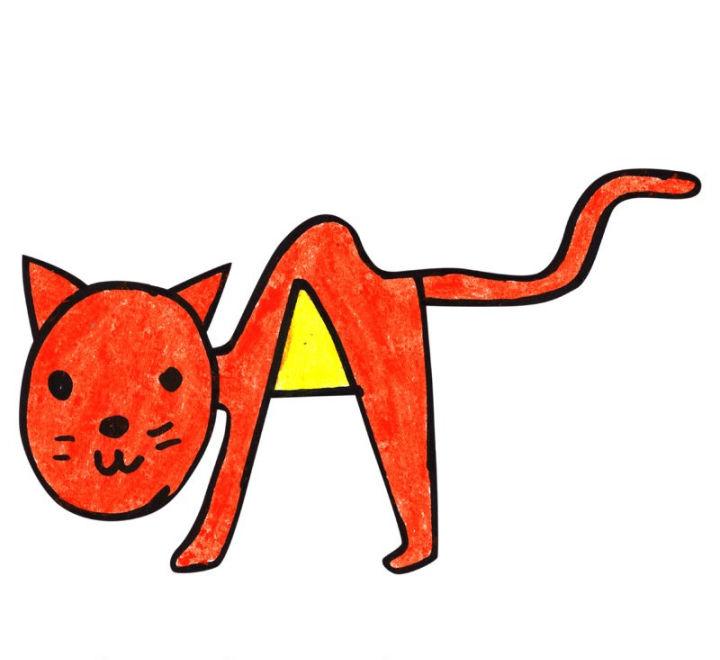 Drawing Cat from Word Cat