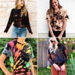 25 Bleach Tie Dye Patterns (How to Tie Dye With Bleach)