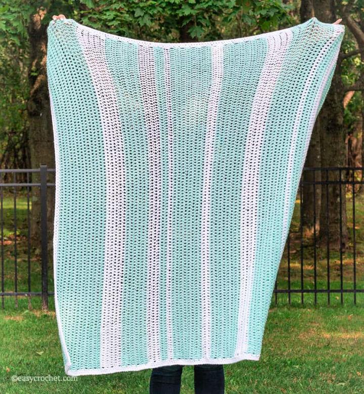 Easiest Double Crochet Baby Blanket Pattern