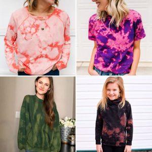 Easy Reverse Tie Dye Patterns And Techniques