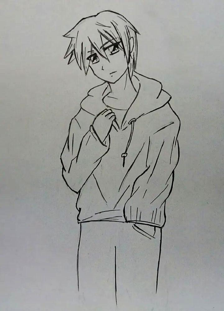 Easy Way to Draw an Anime Boy