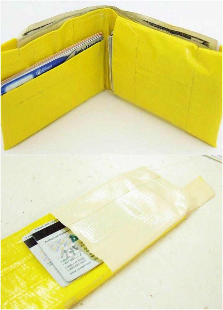Easy to Make Duct Tape Wallet