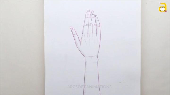 Female Hand Drawing