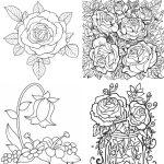 25 Free Flower Coloring Pages for Kids and Adults