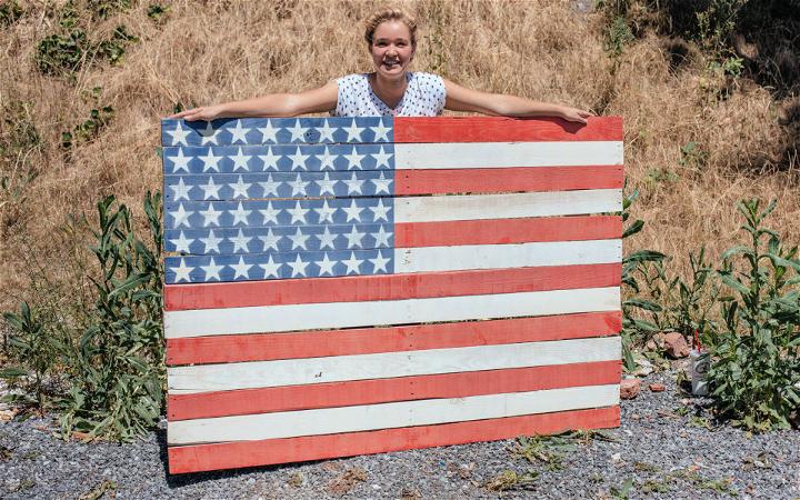 Fourth of July Pallet Sign