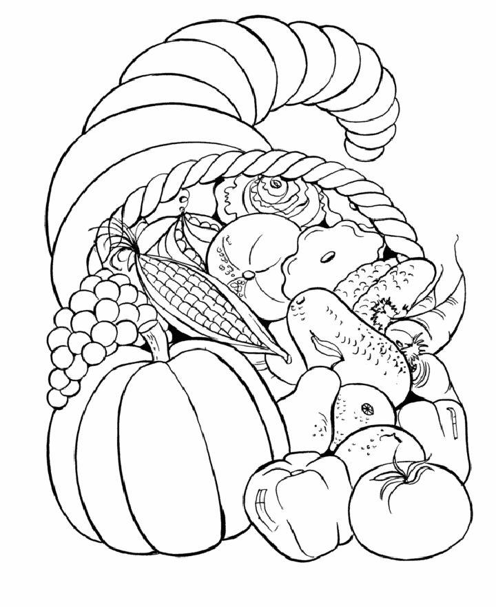 Free Fall Harvest Coloring Pages