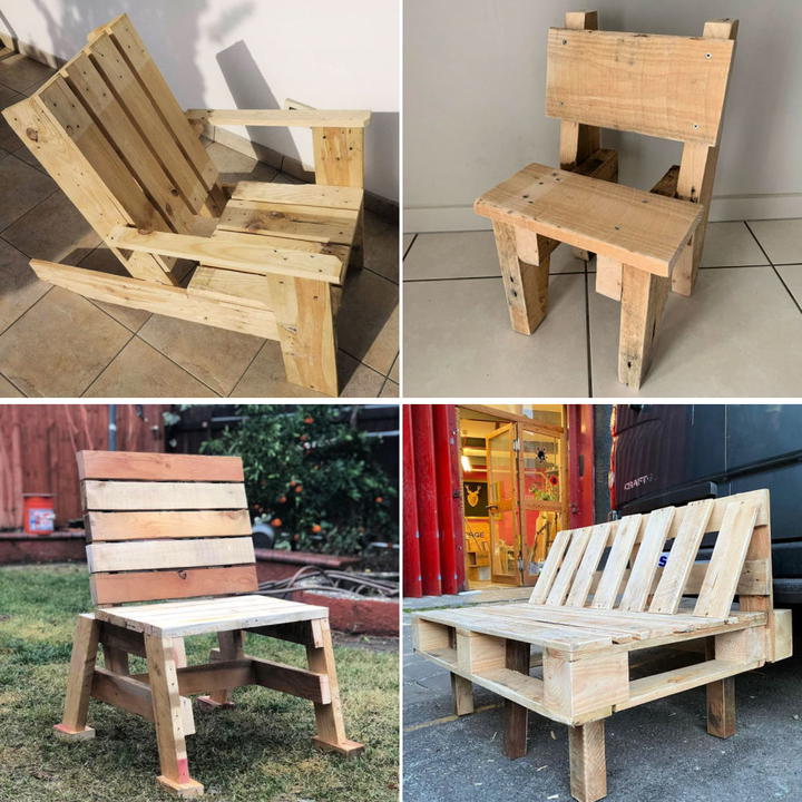 40 Free DIY Wood Pallet Chair Plans And Ideas Blitsy