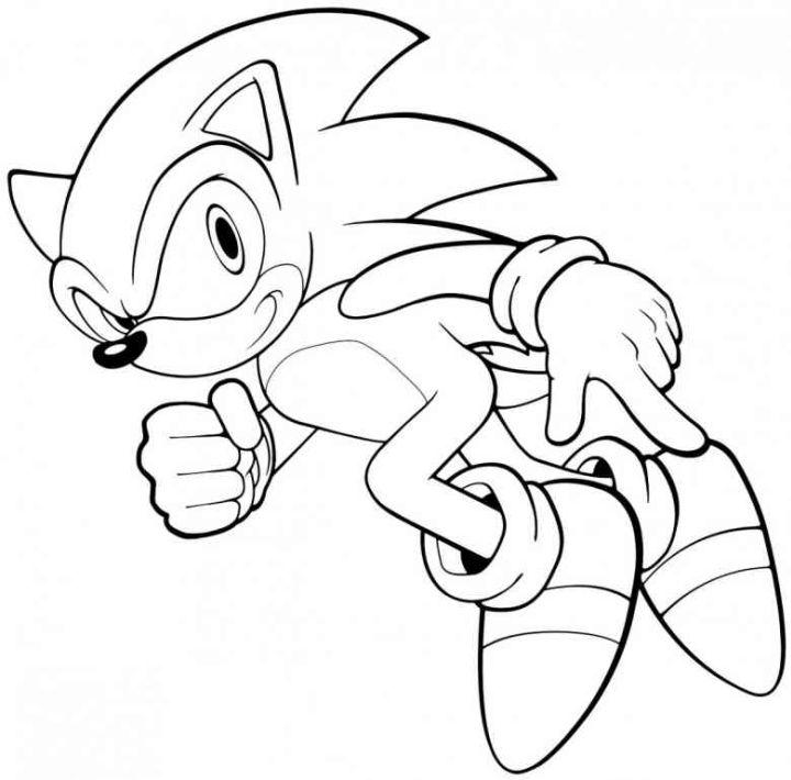 Free Printable Baby Sonic Coloring Pages