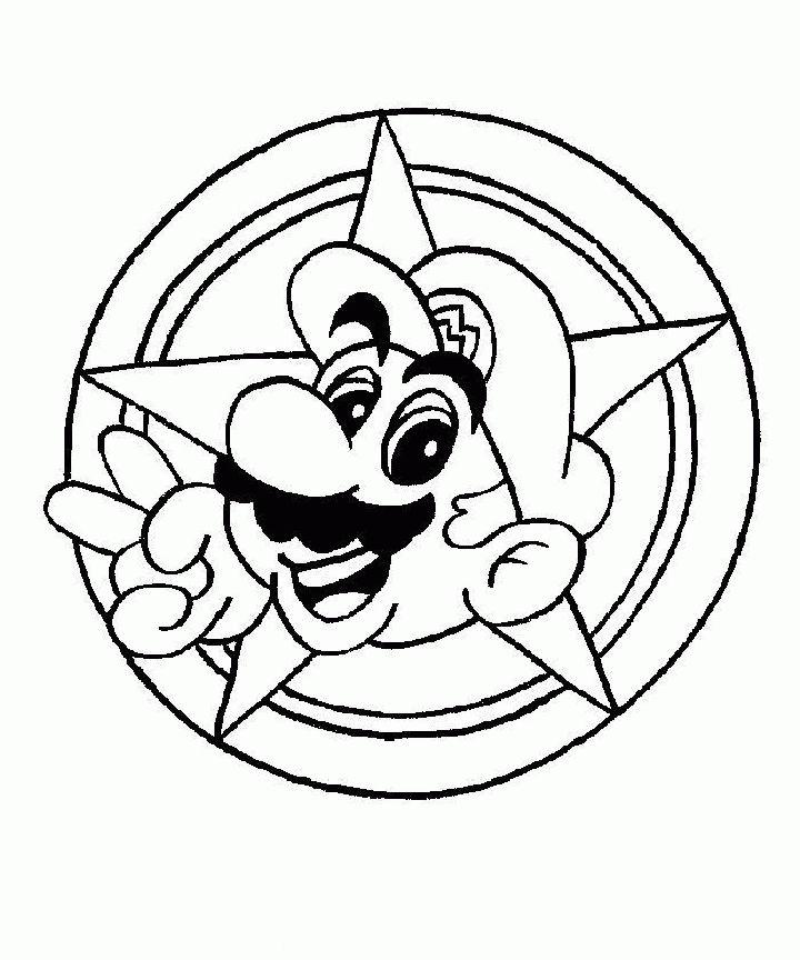 Free Printable Mario Brothers Coloring Pages