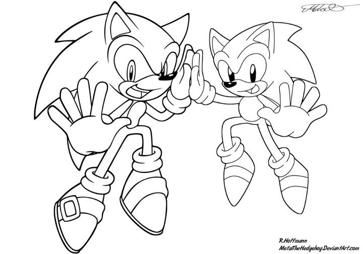 Free Sonic and Friends Coloring Pages