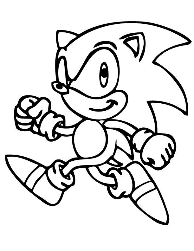 Fun Sonic and Tails Coloring Pages