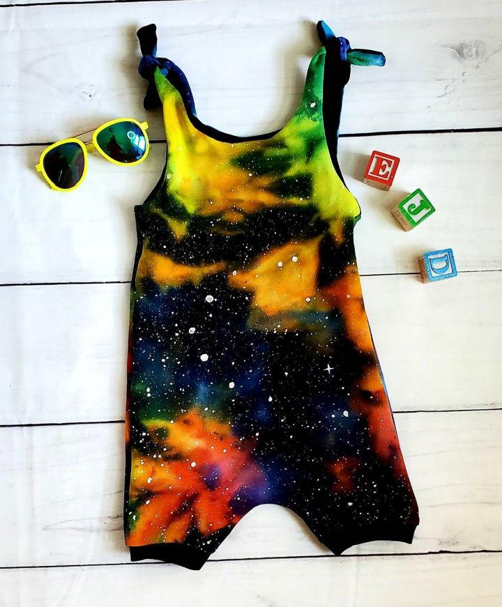 Nebula Spiral Galaxy Tie Dye Onesie 18 Months – Manic Brush Customs