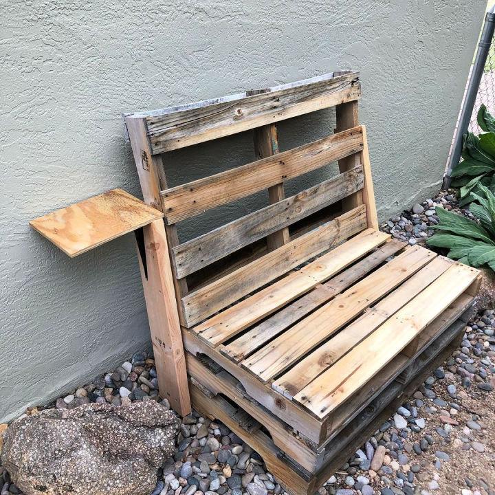 Garden Chair From Free Pallets