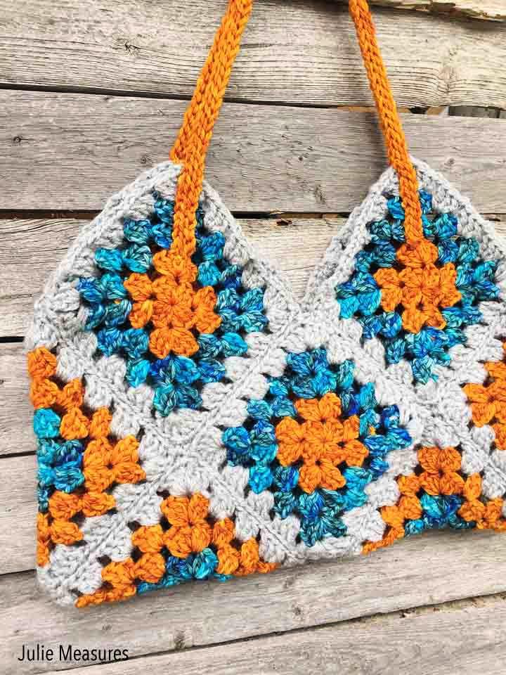 Granny Square Crochet Bag Pattern