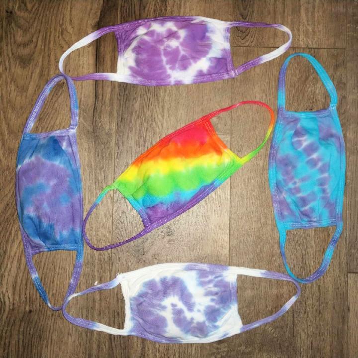Hand Tie Dyed Facemasks