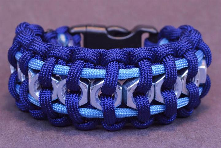 Rothco Deluxe Thin Blue Line Paracord Bracelet - Black / Royal Blue, 7  Inches - Walmart.com