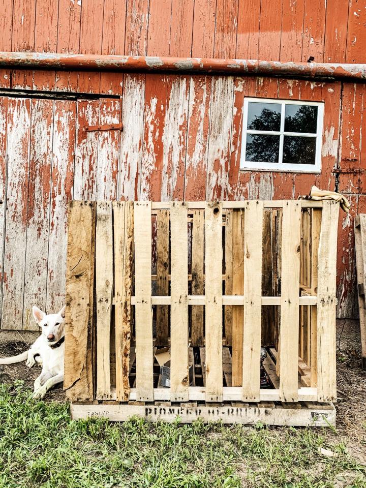 Homemade Pallet Compost Bin