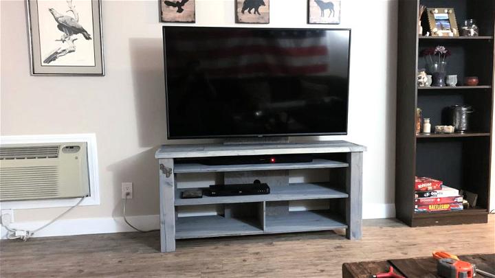 How To Build A Pallet TV Stand