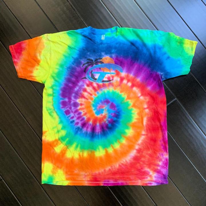 How To Rainbow Tie Dye Shirts