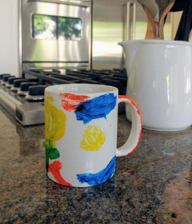 How to Bake a Painted Mug