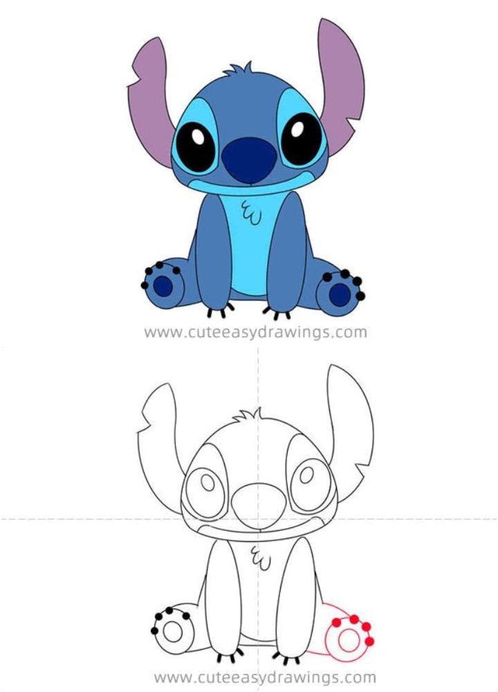 How to Draw Disney Stitch
