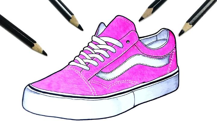 How to Draw Vans Shoes
