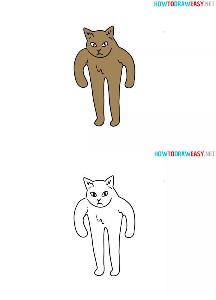 How to Draw a Cat Meme