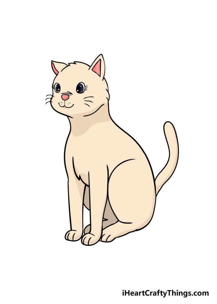 How to Draw a Cute Cat