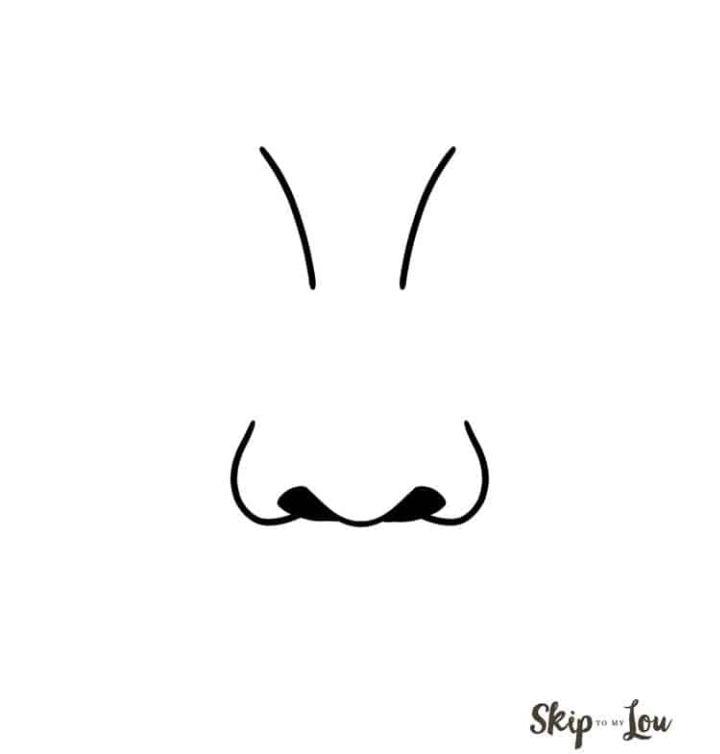 How to Draw a Nose without Shading