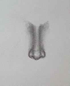 25 Easy Nose Drawing Ideas - How To Draw A Nose - Blitsy