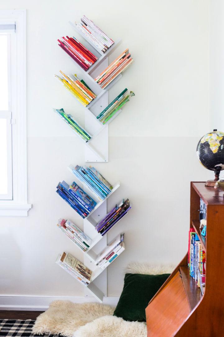 How to Make a Tree Bookshelf