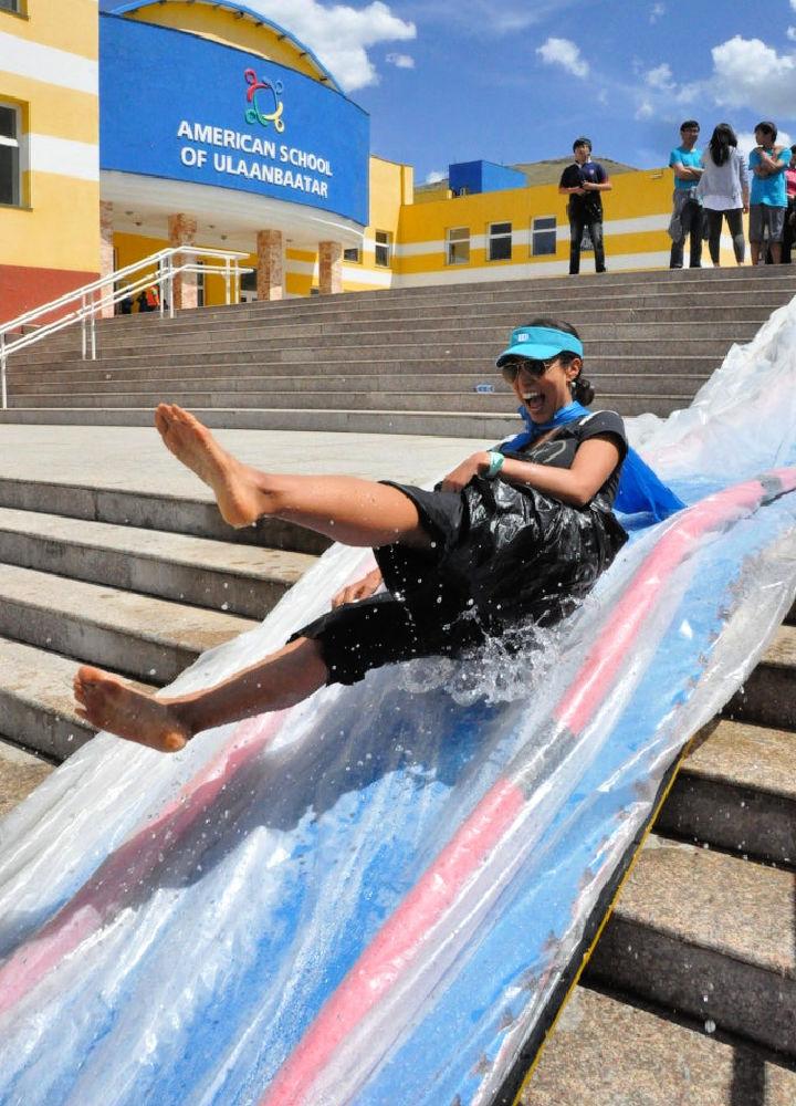 How to Make a Water Slide