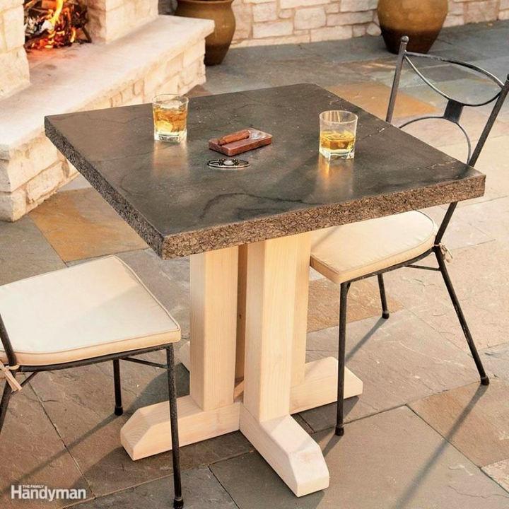 How to Make an Outdoor Table