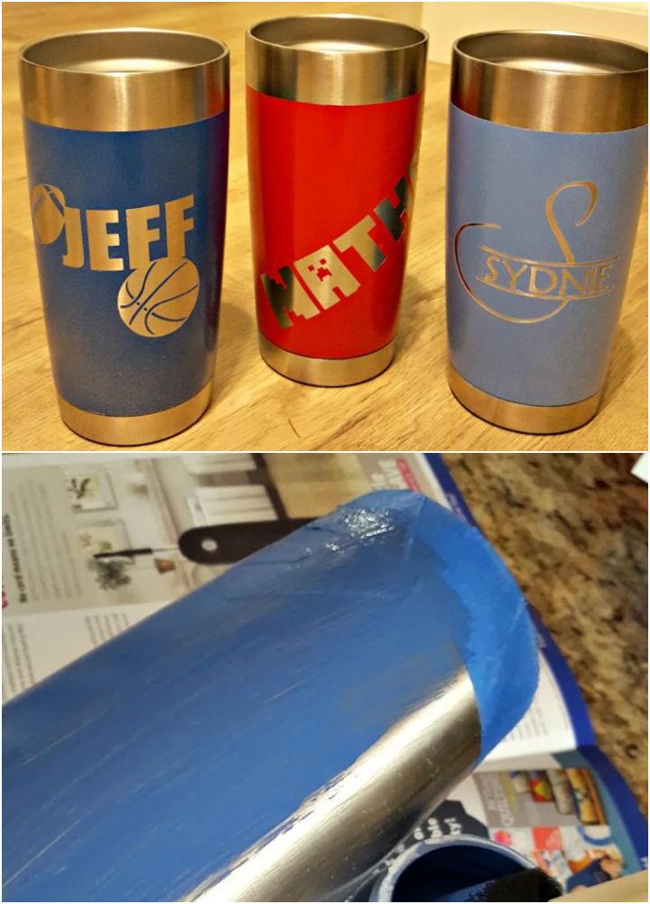 How to Paint a Yeti Cup